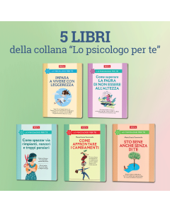 5 libri della collana "Lo psicologo per te" - Seconda parte