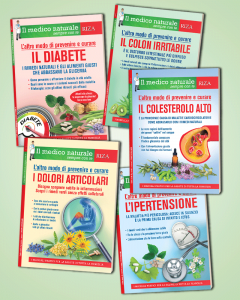 5 volumi "Il medico naturale sempre con te"
