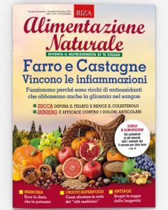 6 numeri di Alimentazione Naturale + l'Agenda della Felicità 2026 e 1 libro