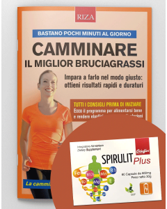 Camminare il miglior bruciagrassi + Spirulit Plus