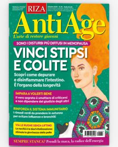 12 numeri di AntiAge + in regalo l'Agenda della Felicità 2026 e 3 libri