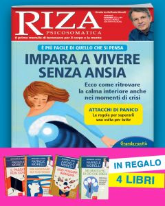 12 numeri Riza Psicosomatica + IN REGALO 4 libri di Raffaele Morelli